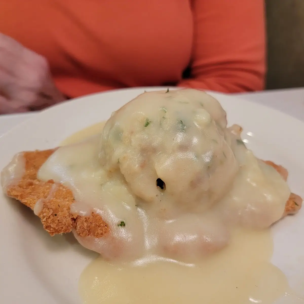 Chicken Cutlet with Gravy and Stuffing