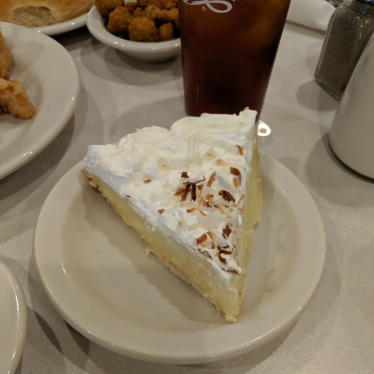 Chocolate or Coconut Cream Pie