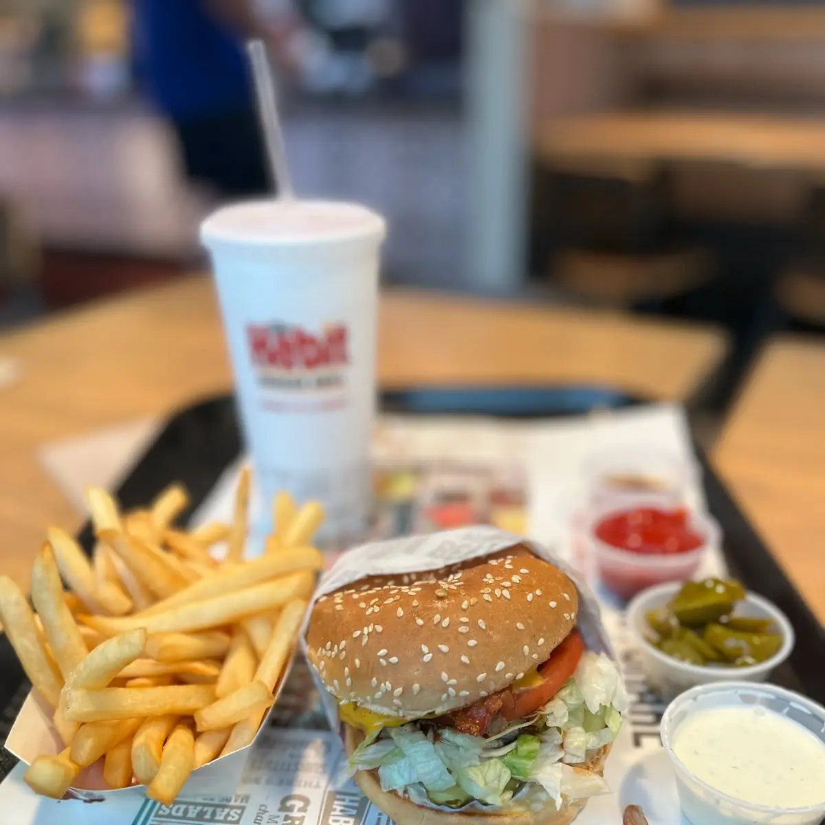 Char BBQ Bacon Burger