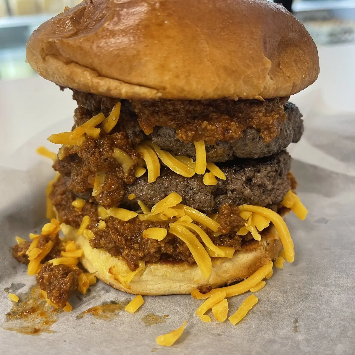 Chili Cheese Burger