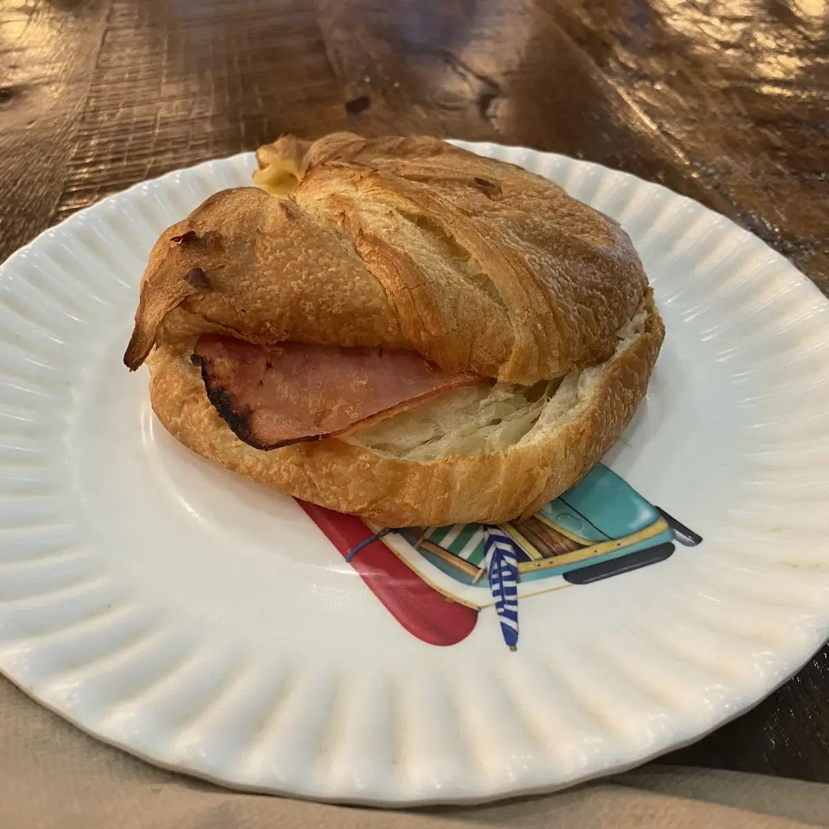 Ham and Cheese Croissant