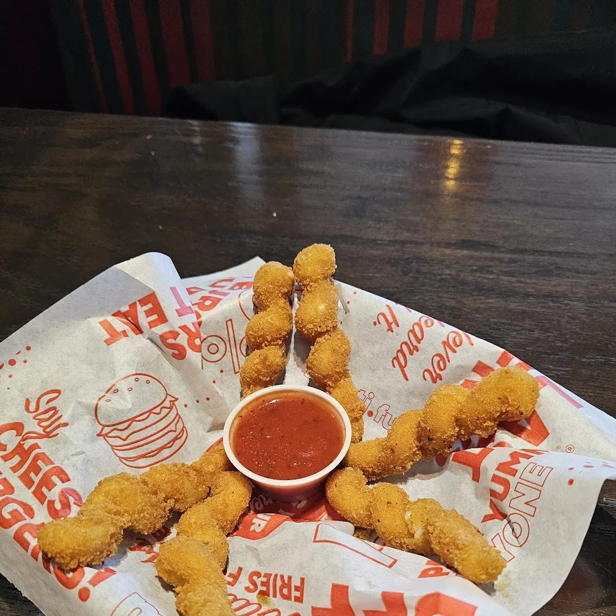 Twisted Mozzarella Sticks