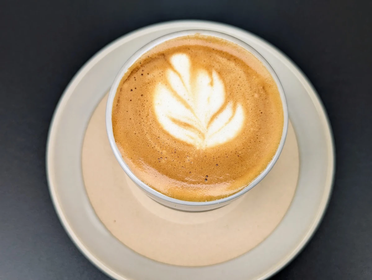 Cortado with Oat Milk
