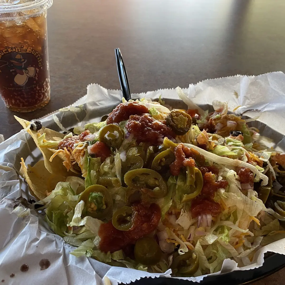 Spicy Chicken Nachos