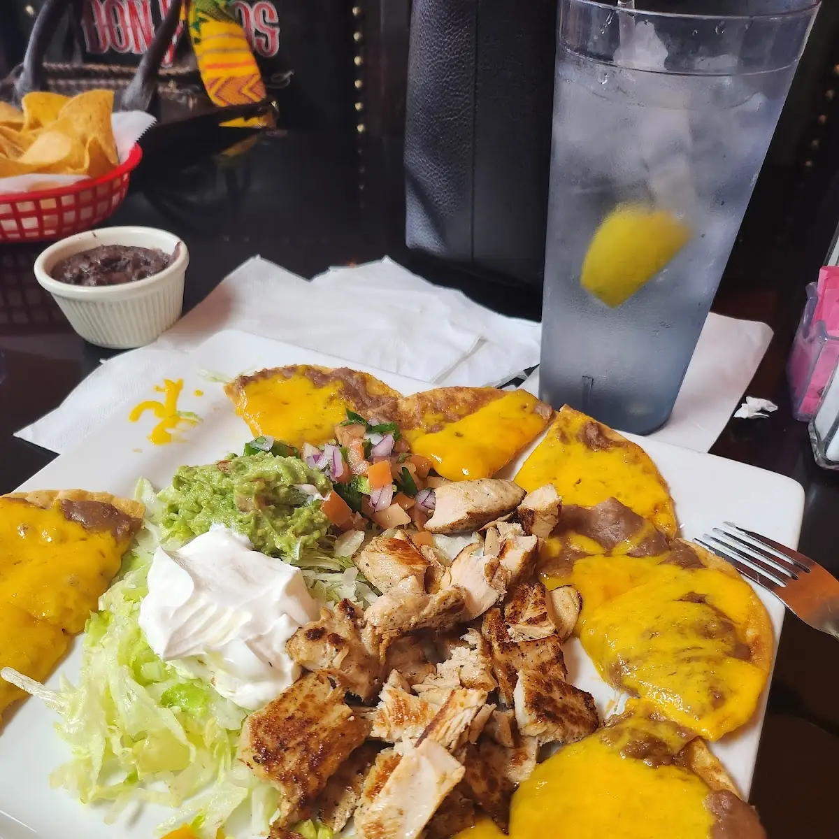 Chicken Nachos Supreme