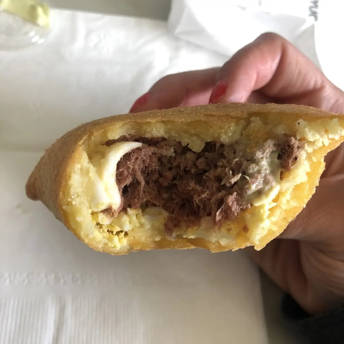 Yuca Beef Empanada