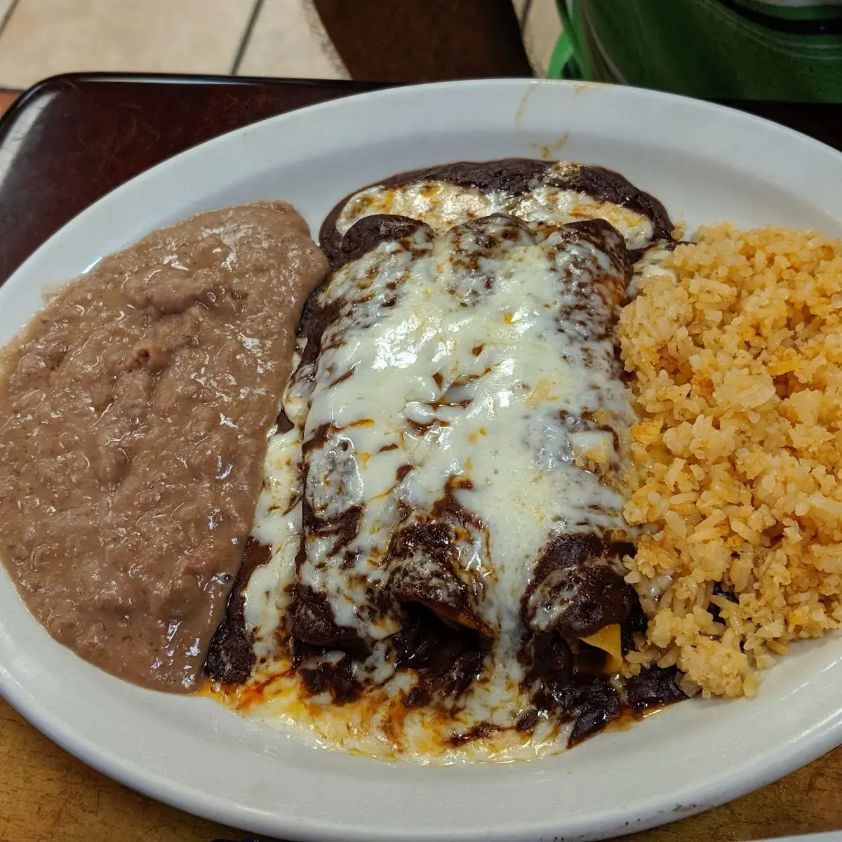 Mole Enchiladas