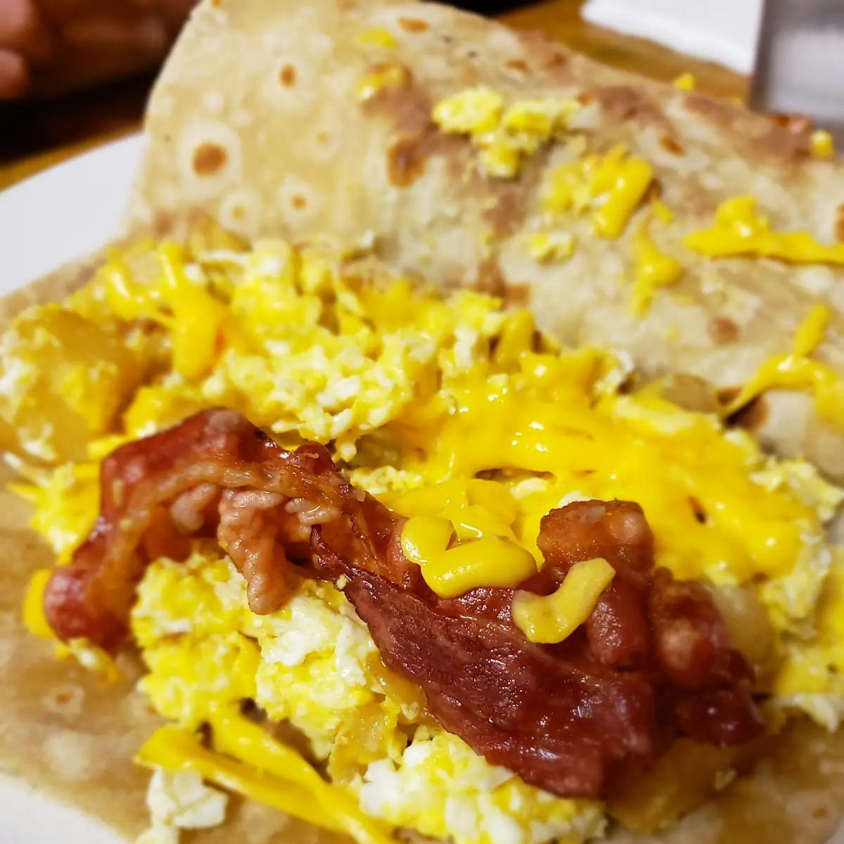Taco Loco Potato and Egg