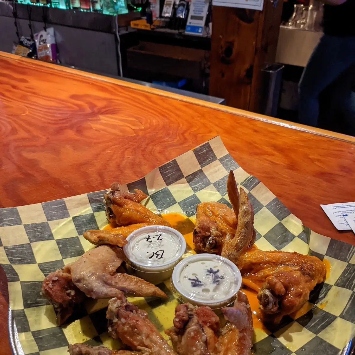 Chicken Wings and Fries