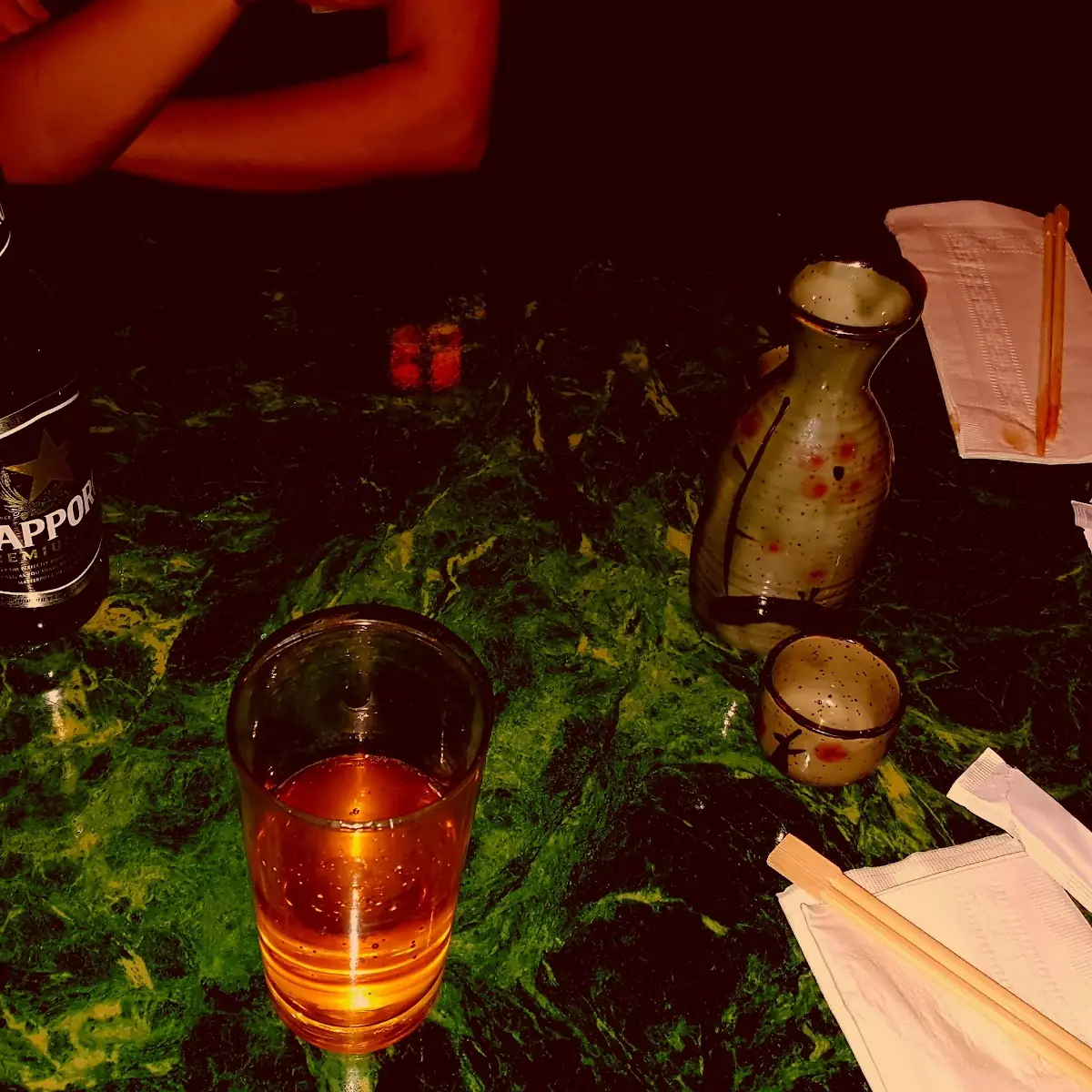 Sapporo and Sake Maki