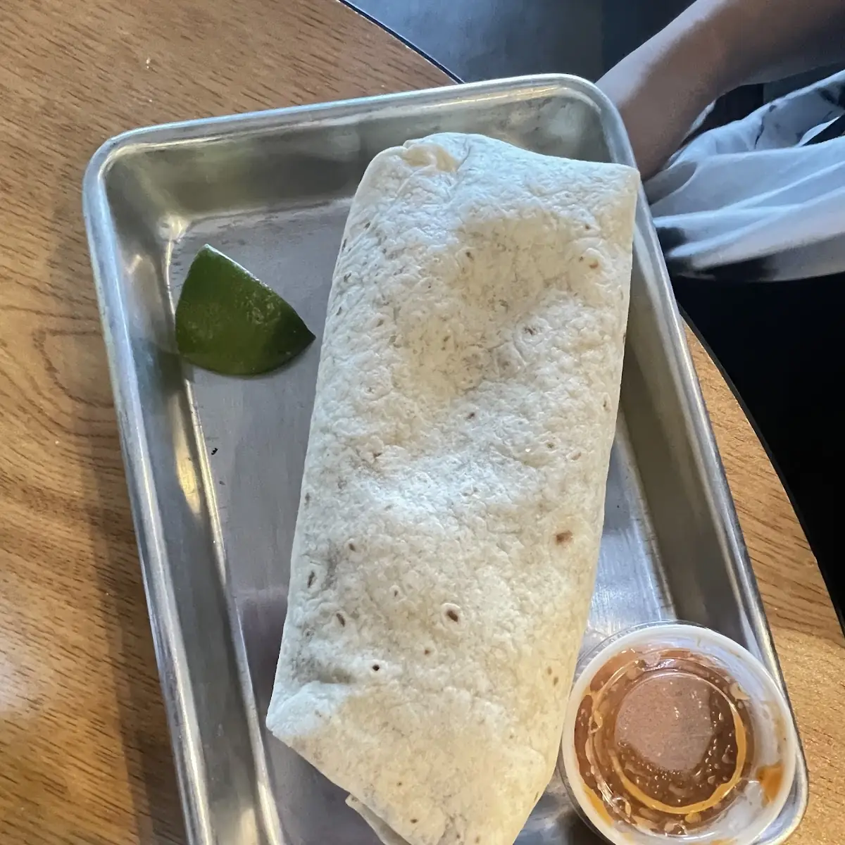 Beef & Bean and Cheese Burrito