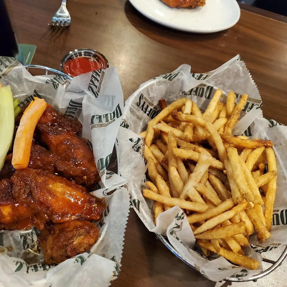 Wings and Fries