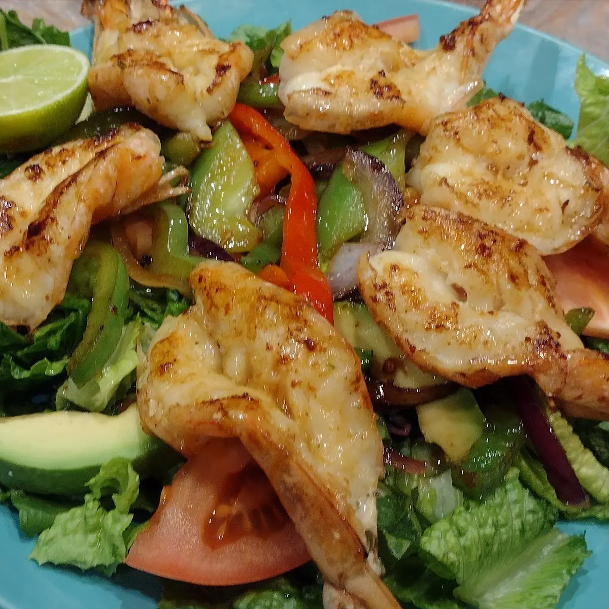 Grilled Shrimp Salad