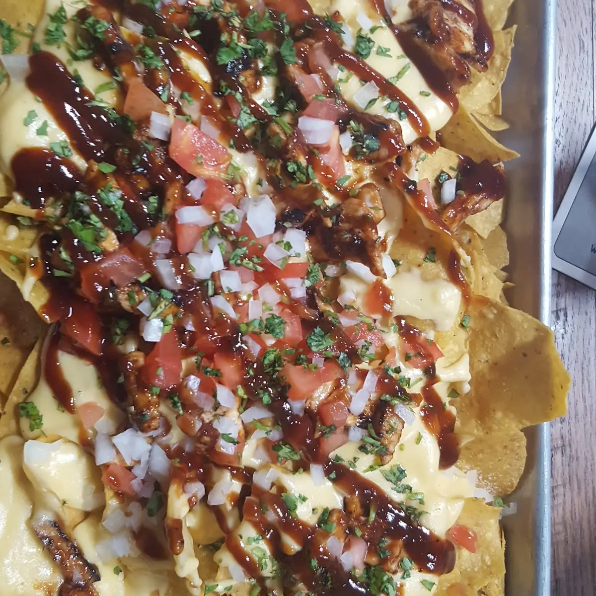 BBQ Chicken Nachos