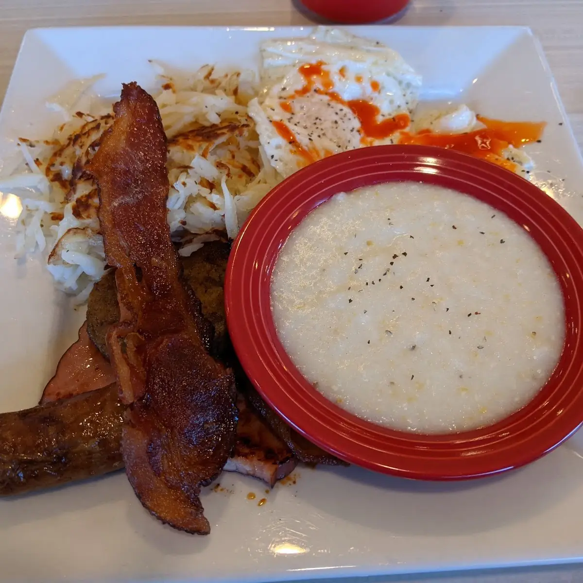 Scrambled Eggs Grits