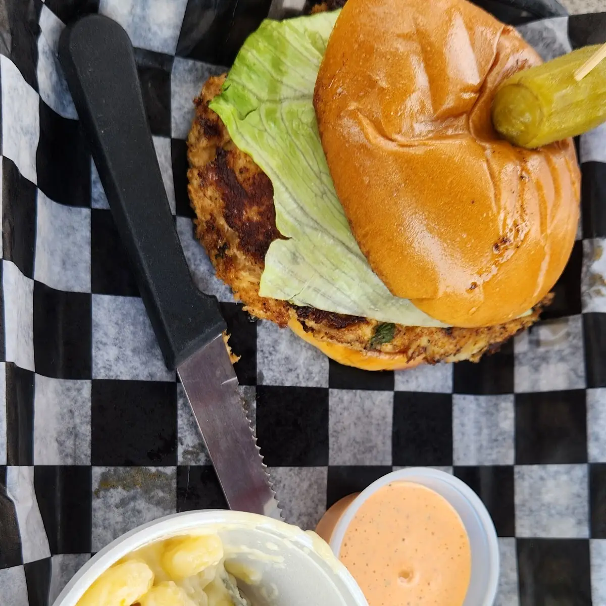 Crab Cake Sandwich