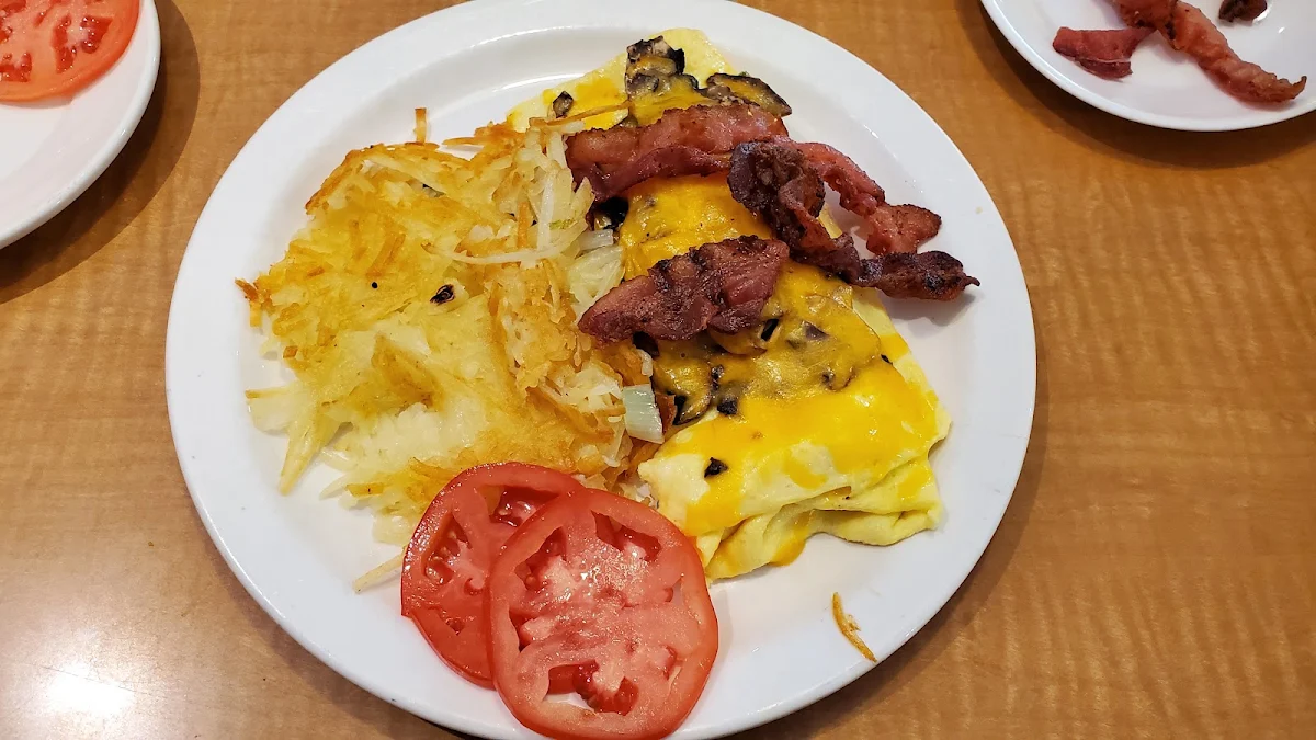 Omelette Hashbrowns
