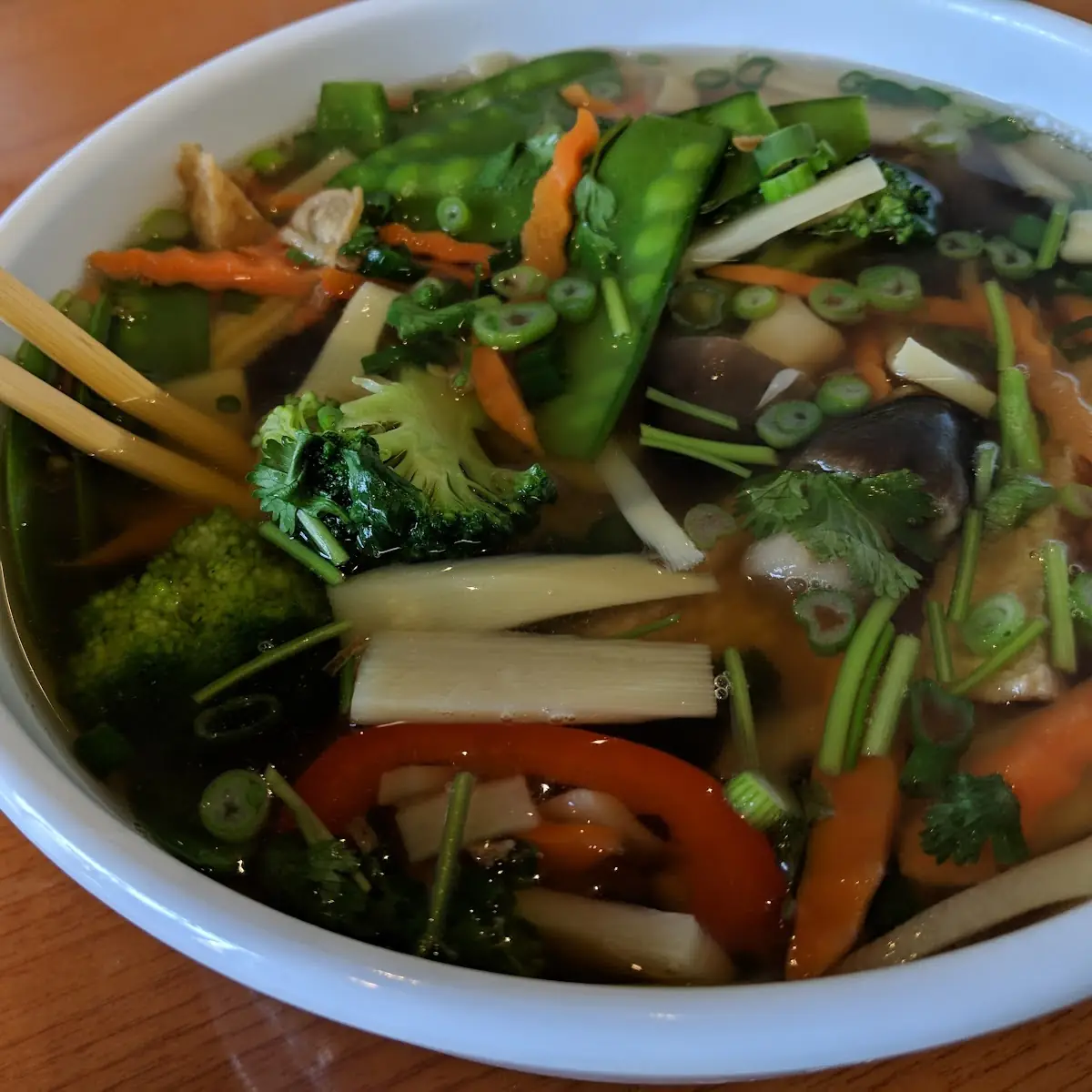 Vegetable Noodle Soup