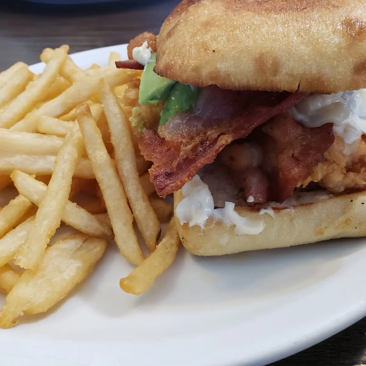 Chicken Bacon Avocado Sandwich