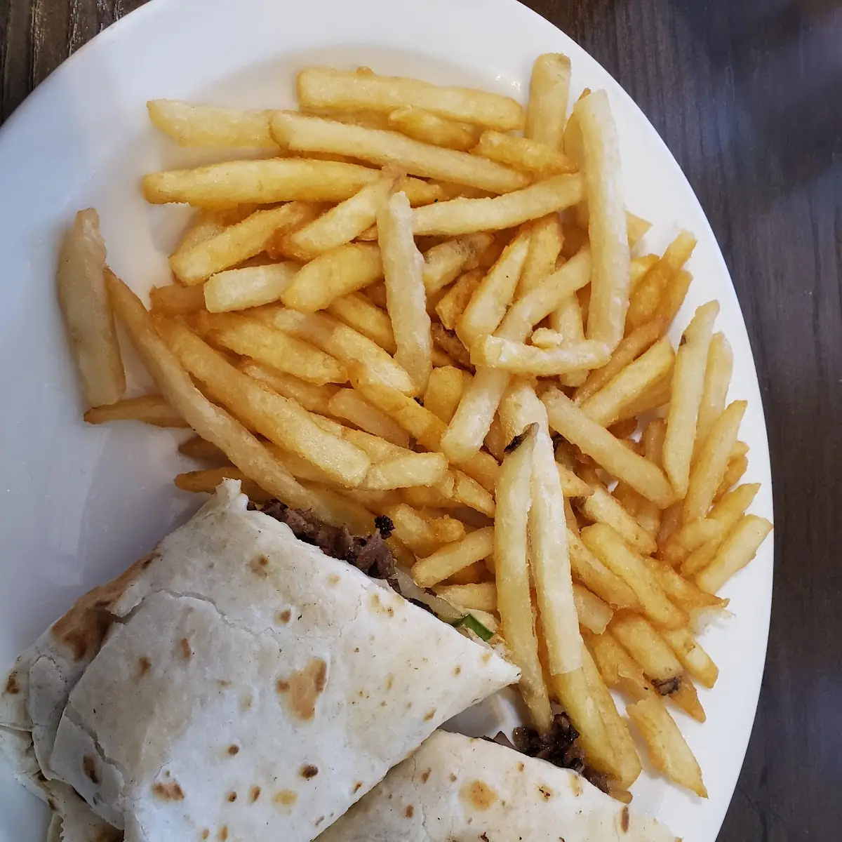 Philly Cheese Steak Wrap