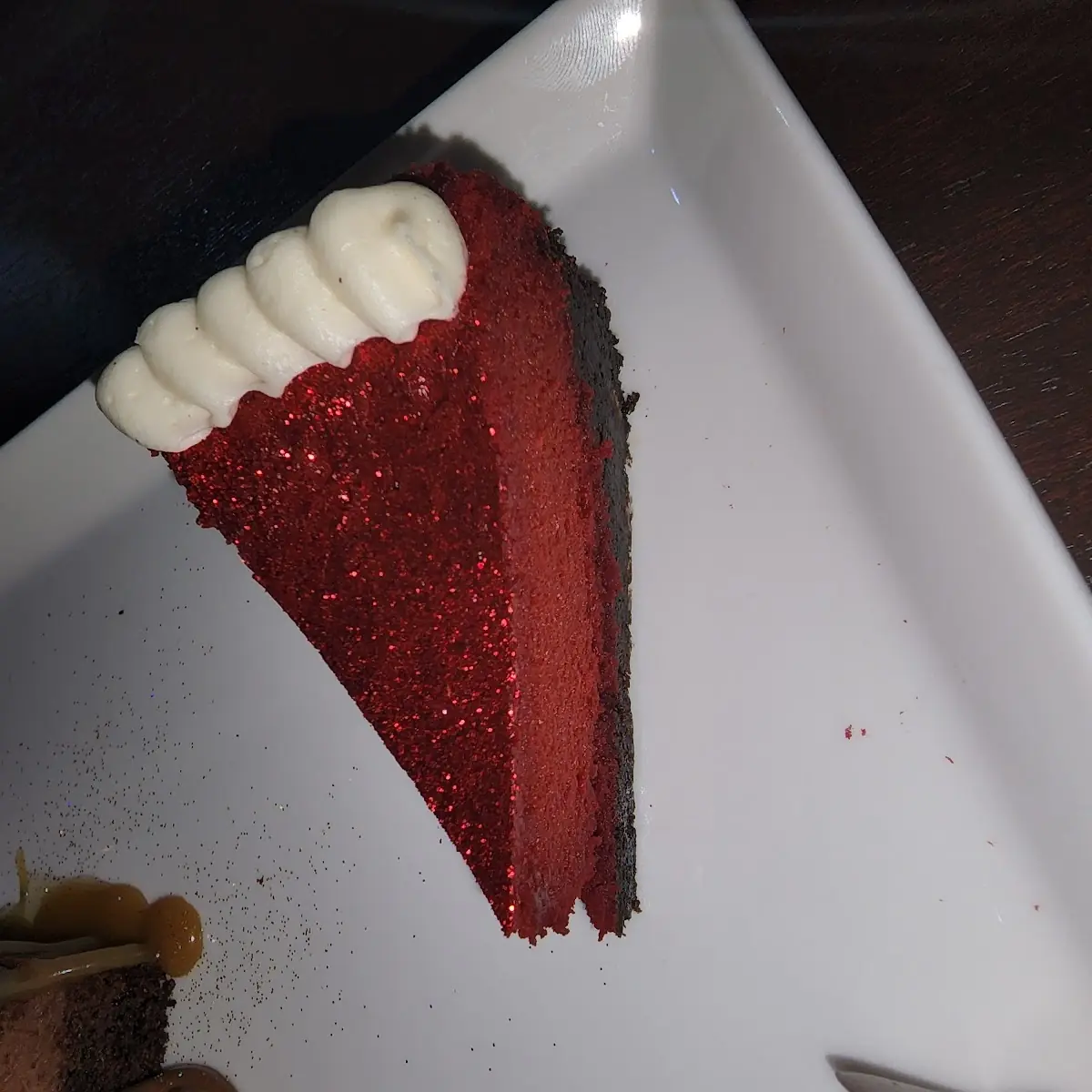 Between My Red Velvet Sheets Cheesecake
