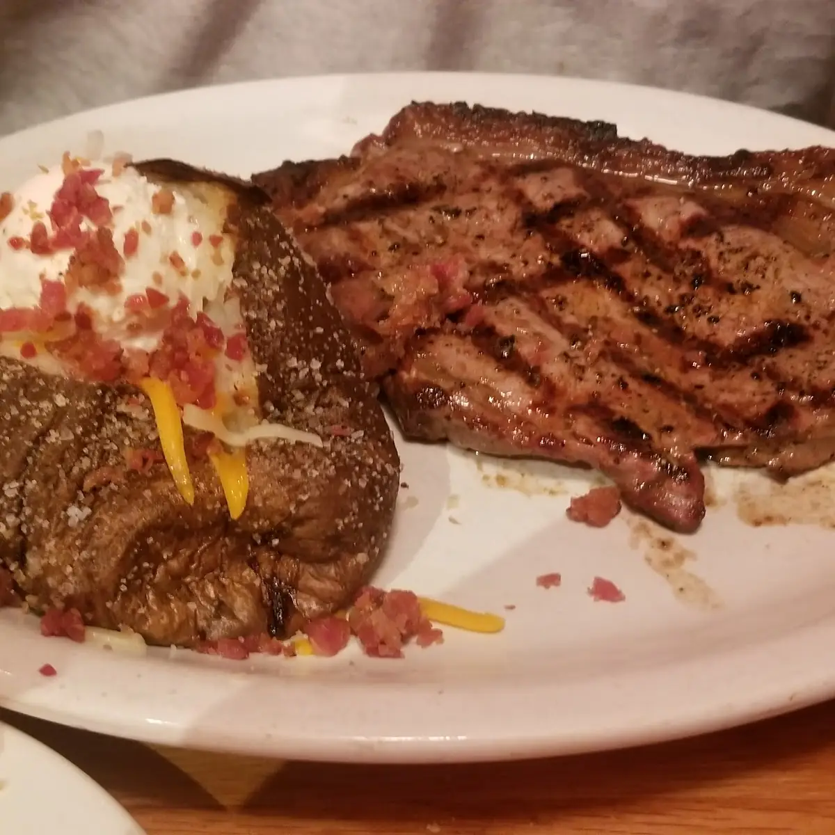 Steak and Baked Potato