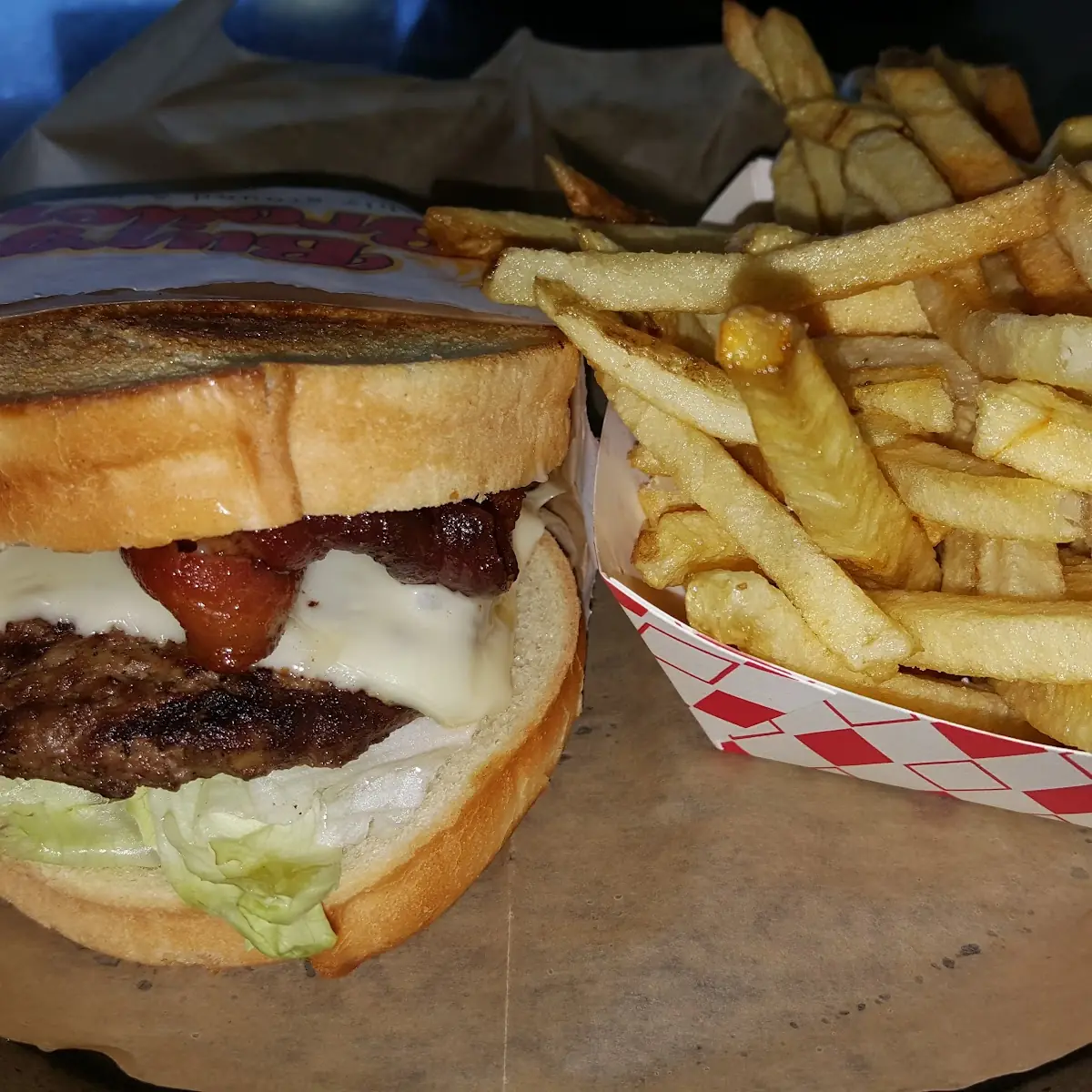 Sourdough Bacon Burger
