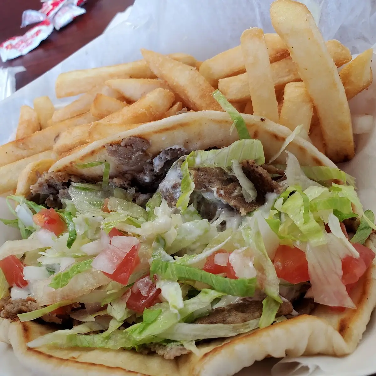 Gyro Cheeseburger