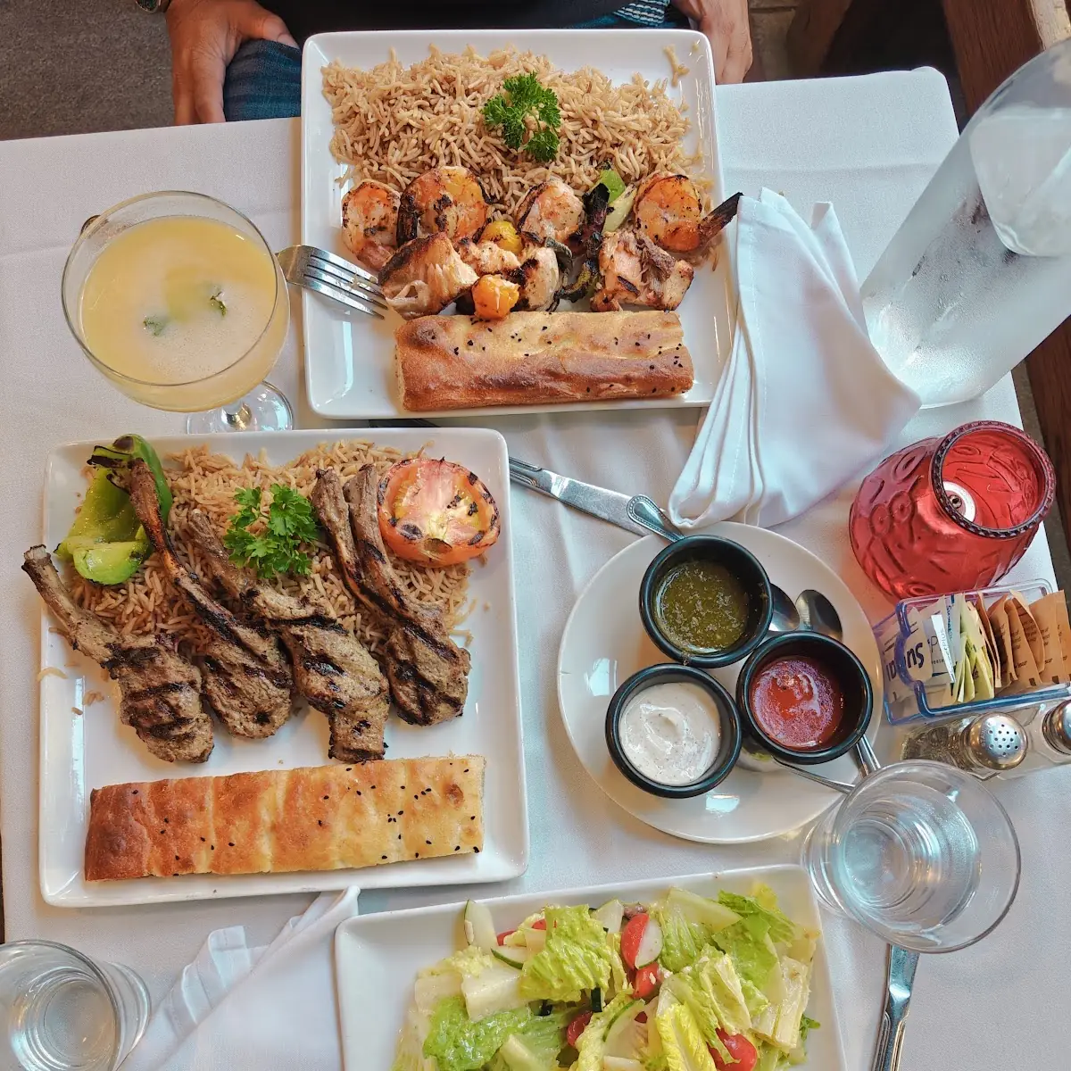 Lamb Chops and Tandoori Chicken
