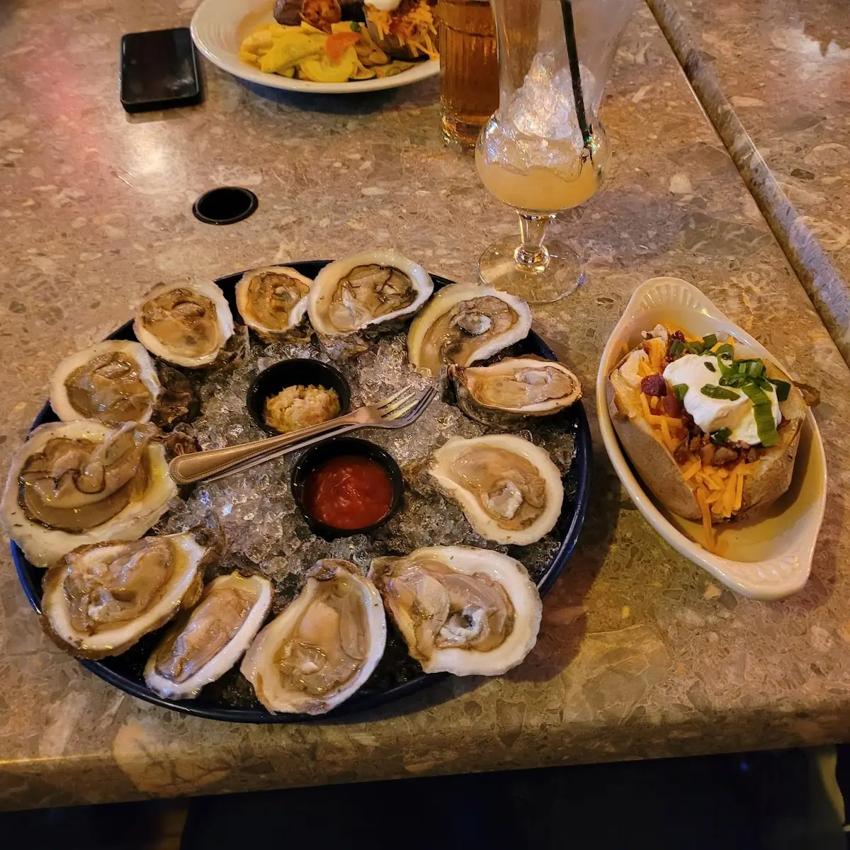 Dozen Oysters on the Half Shell