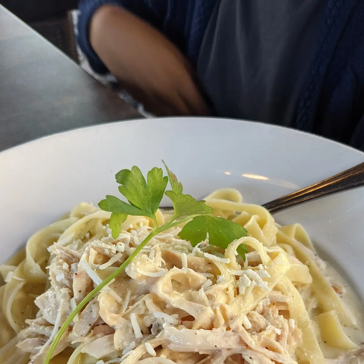 Chicken Alfredo Fettuccine