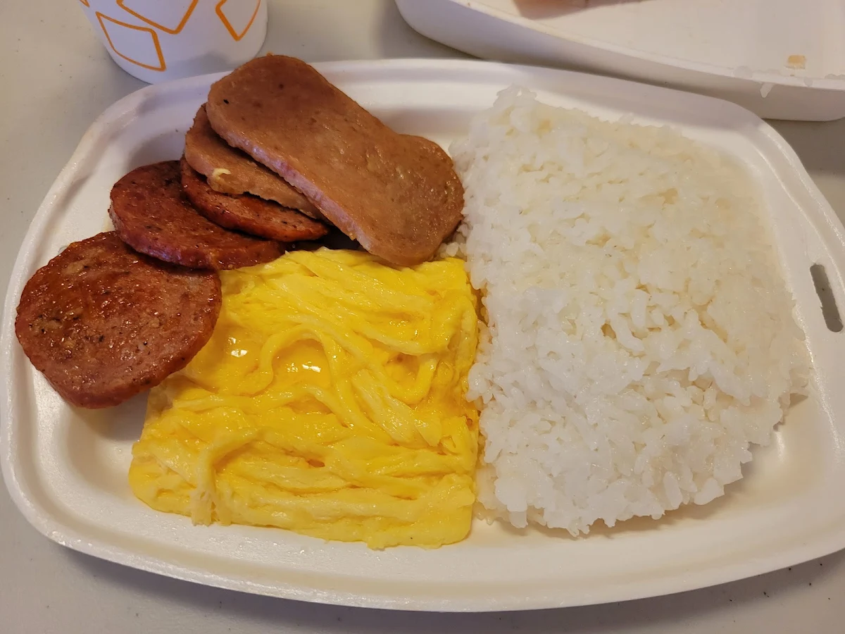 Spam Eggs & Rice