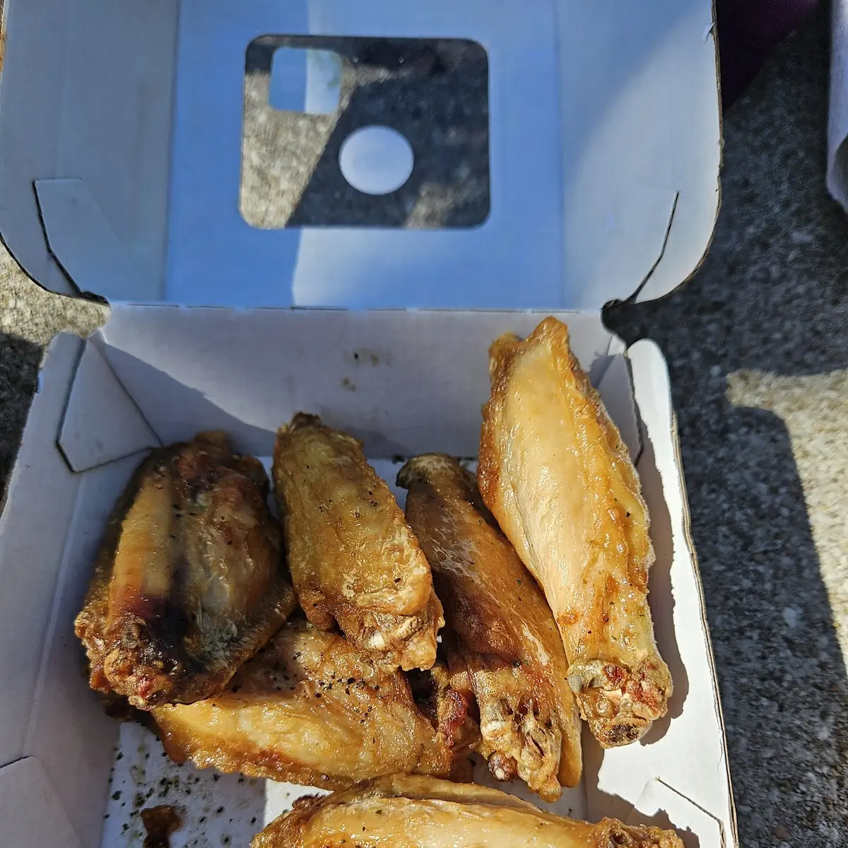 Dry Rub Wings Salt & Vinegar