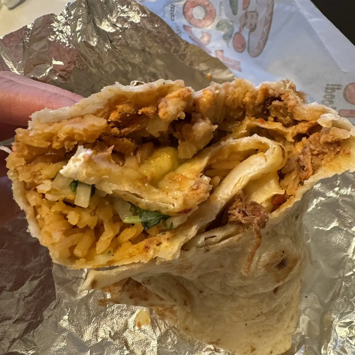 Regular Chicken Burrito