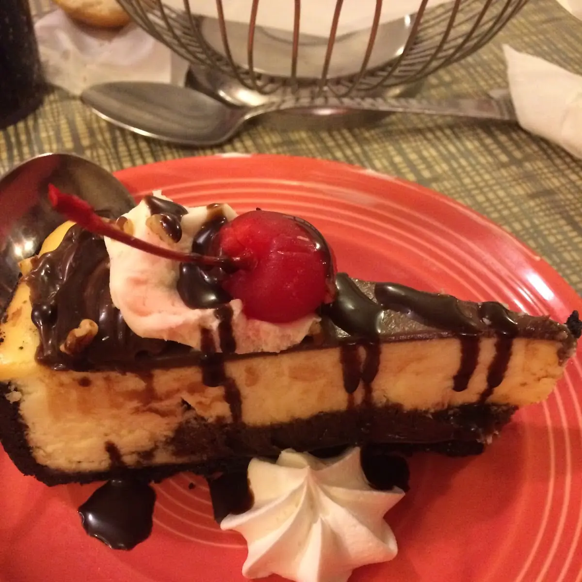 Hot Fudge Sundae Cheesecake