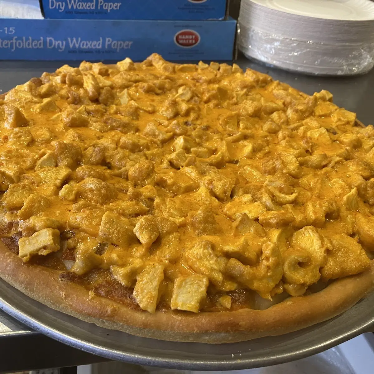 Buffalo Pan Pizza