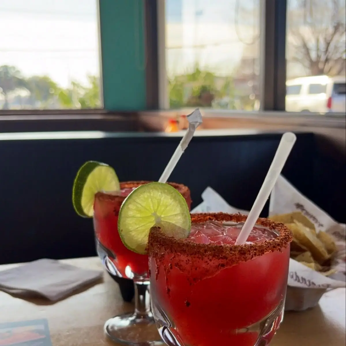 Frozen Strawberry Margaritas