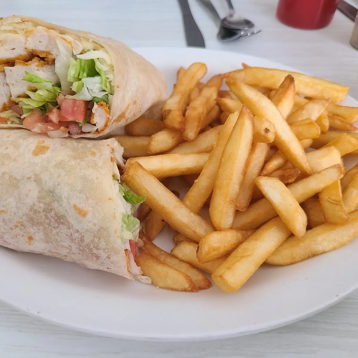 Crunchy Chicken Wrap