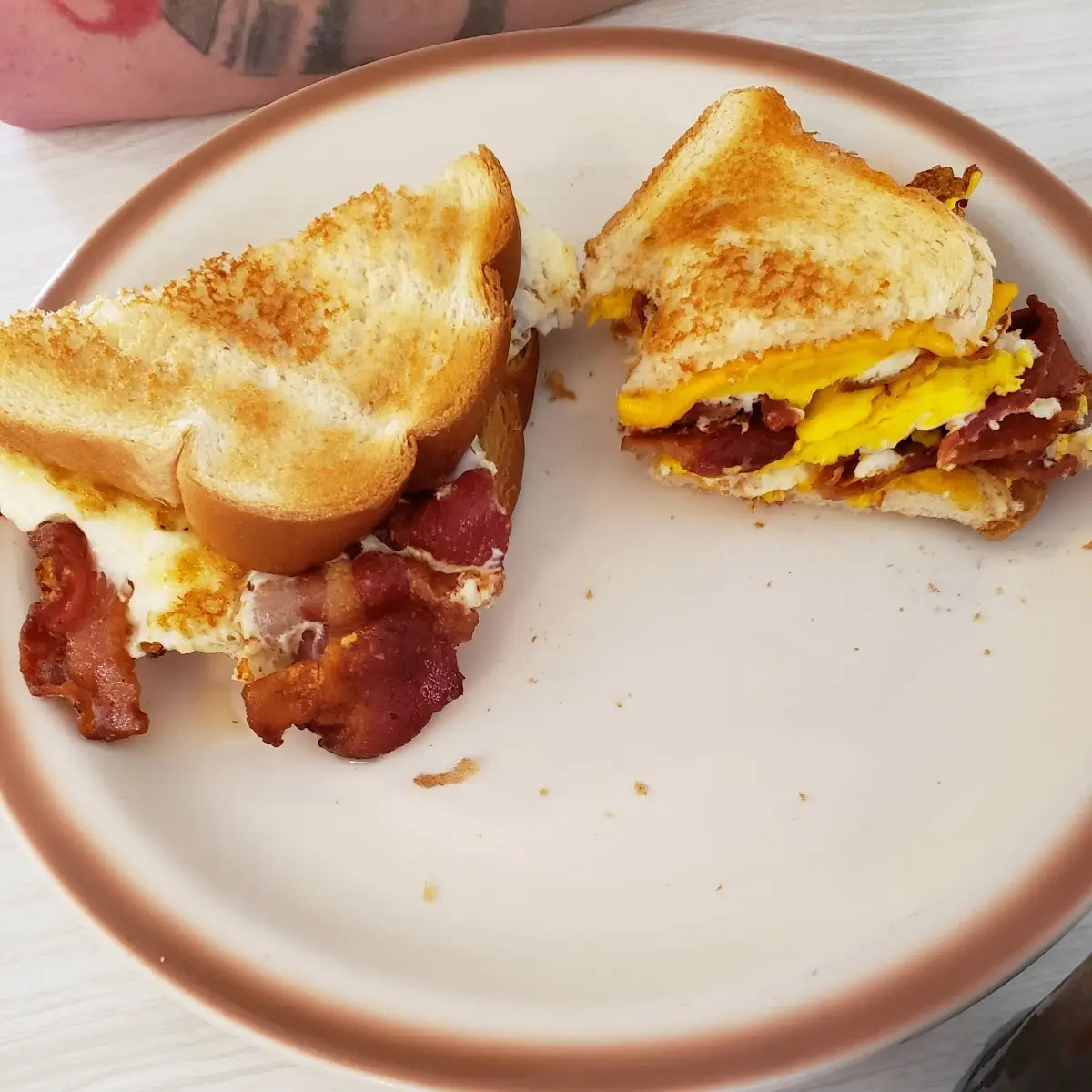 Egg Bacon and Cheese Sandwich