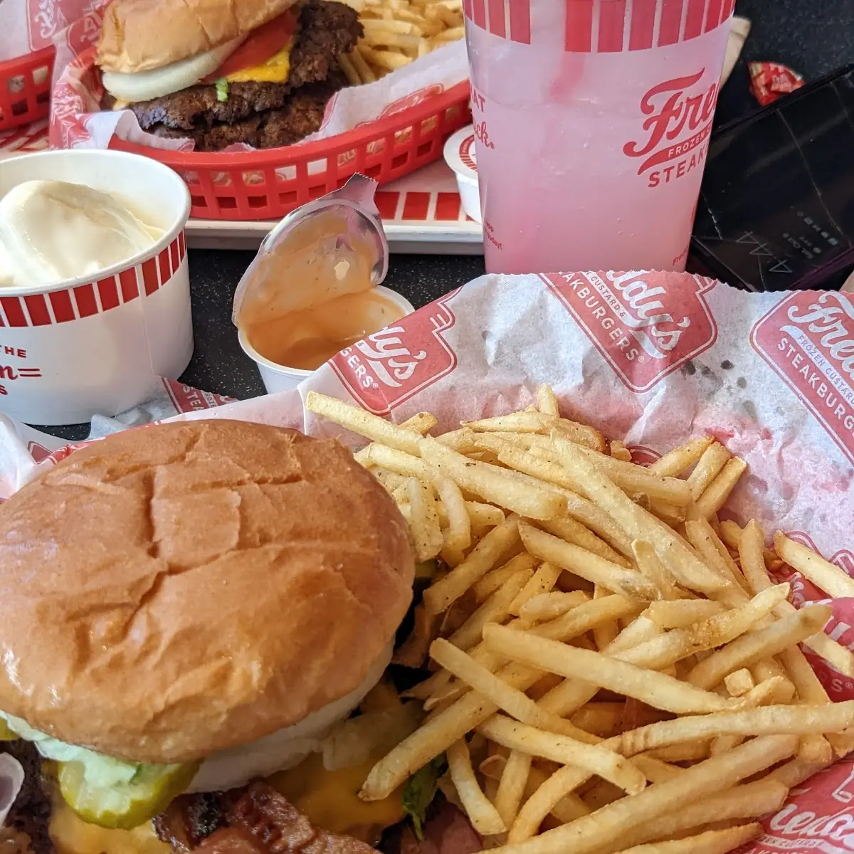 Cheeseburger Double Bacon Burger