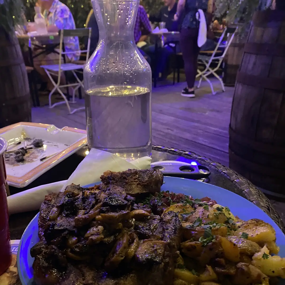 Rib-Eye Steak Dinner