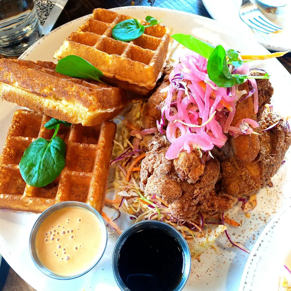 Chicken and Waffles