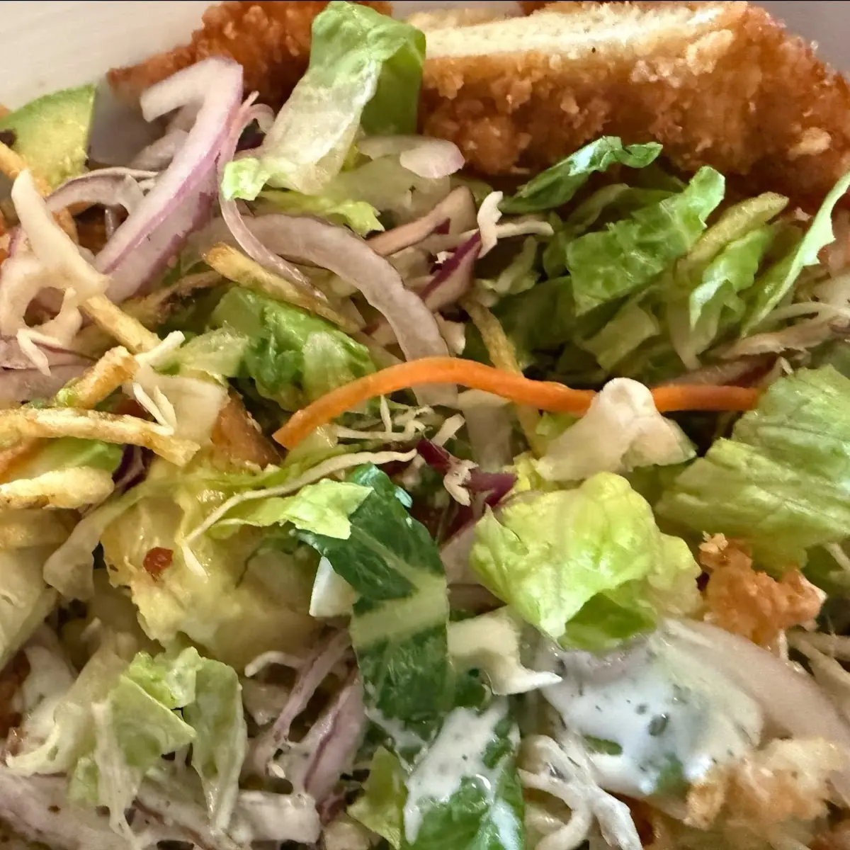 Crispy Chicken Salad