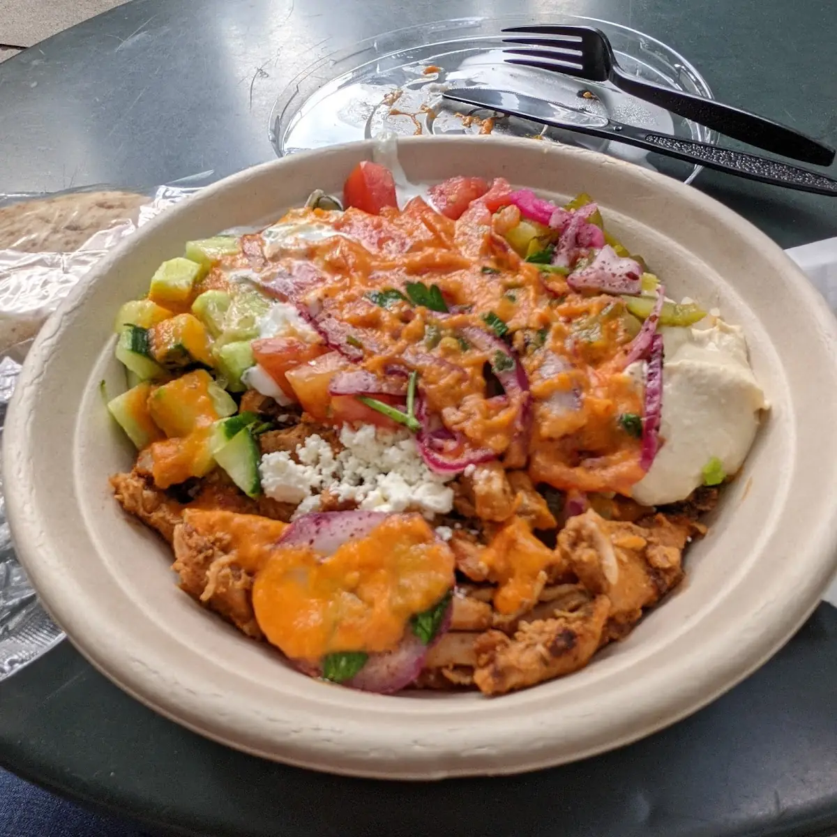 Chicken Shawarma Plate