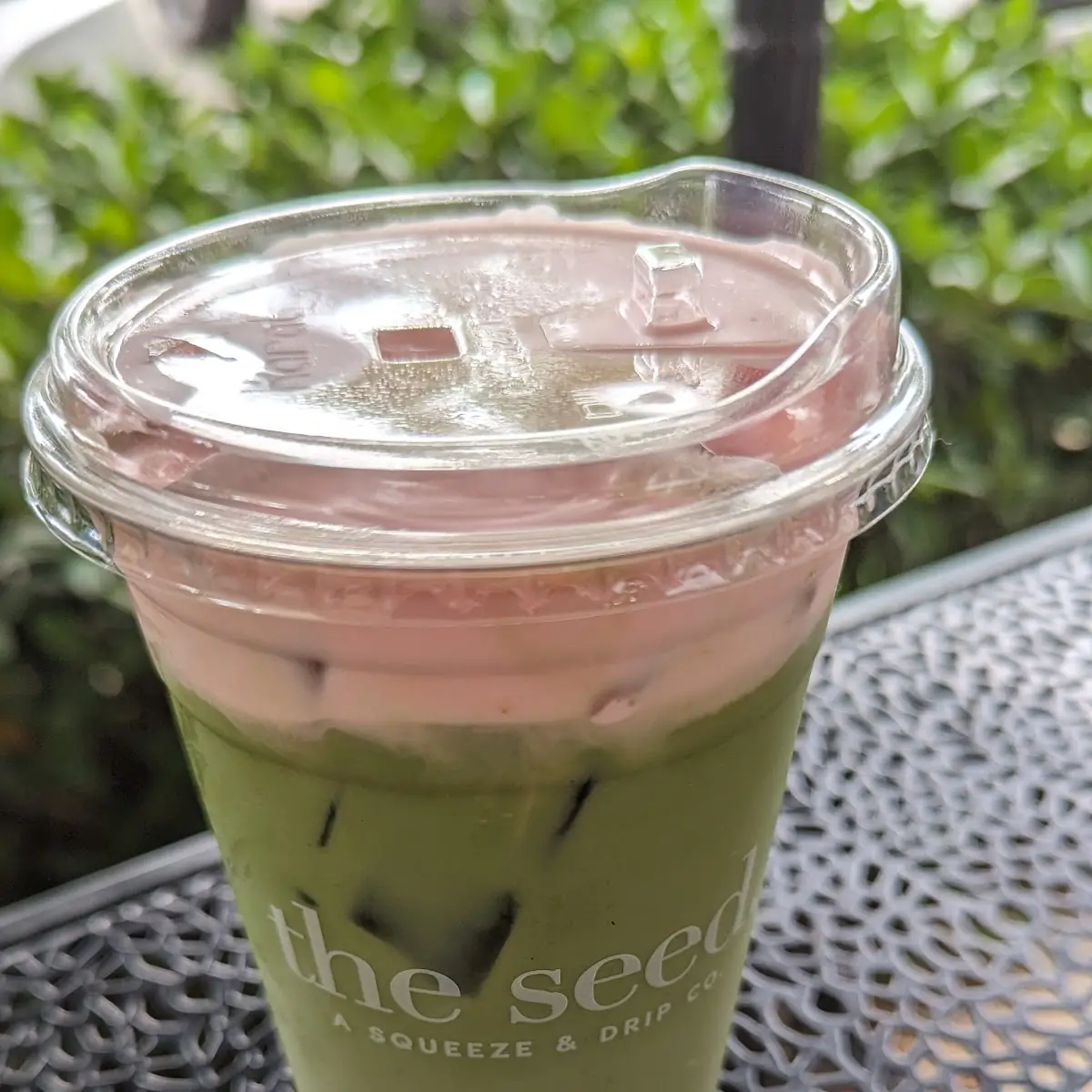 Strawberry Matcha Latte