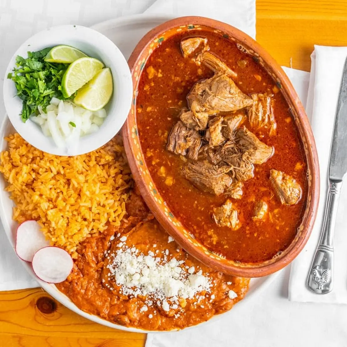 Beef Stew Rice and Beans