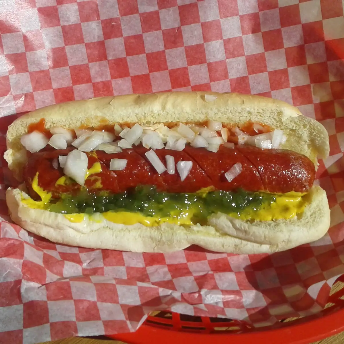 All Beef Hot Dog