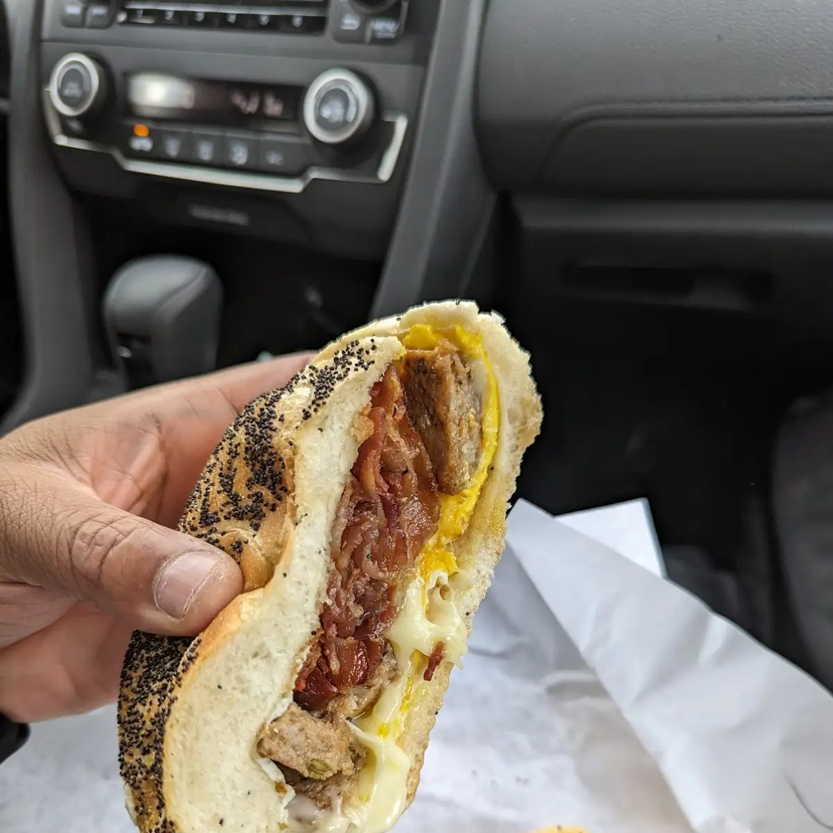 Bacon Egg and Cheese Sausage