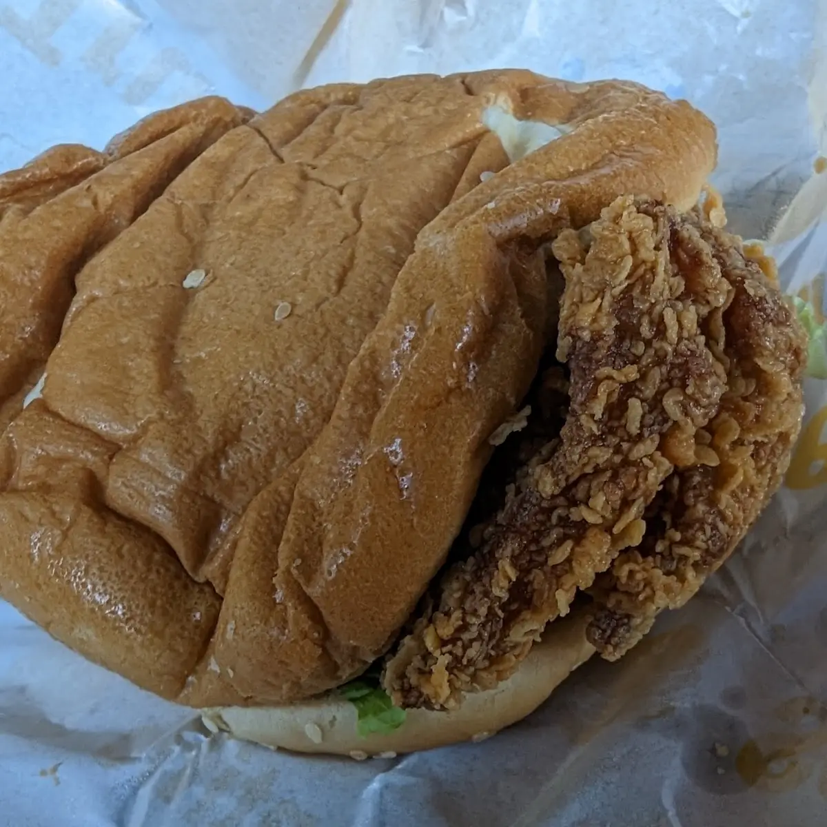 Peking Style Chicken Burger