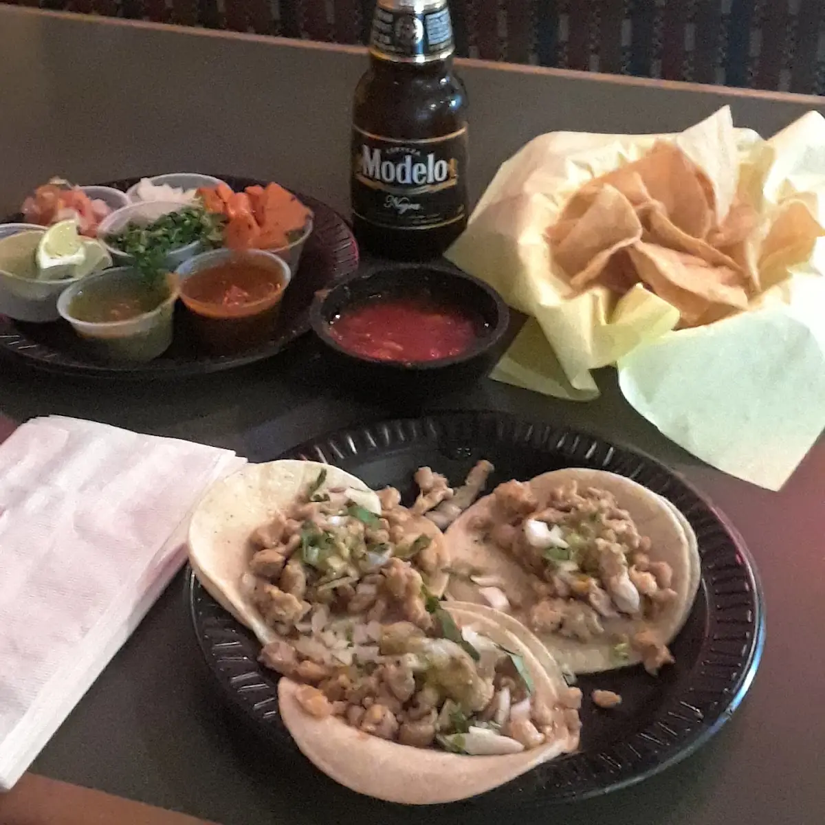 Chicken Soft Tacos